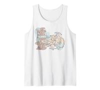 Audiology Audiologist Vestibular Therapist Inner Ear Anatomy Tank Top