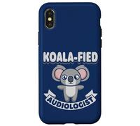 Audiology Kids Ear Doctor Cute Pun Koala Fied Audiologist Case for iPhone X/XS
