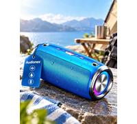 Audionex Bluetooth Speaker, Portable Wireless Audio Speaker Soundbar，Blue | Audionex Soundbar, Waterproof , Hi-Fi Stereo Bluetooth Speaker with Durable Premium Housing for TV Desktop Living Room Gaming