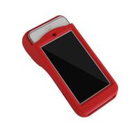 AudioPartner Soft Silicone Anti-Fall Durable Protective Shell Skin Case Cover for Pax A920 Handheld POS Terminal (Red)