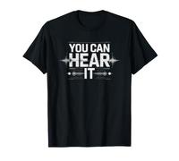 Audiophile Can Hear Difference Cannot Explain Humor Identity T-Shirt