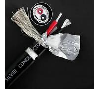 Audiophiler 4N Pure Silver HiFi Audio Bulk Cable DIY Signal RCA XLR Balanced Line(1m)