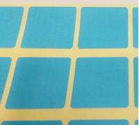 Audioprint Ltd. 10mm Squares Colour Code ID Dots Blank Price Stickers Sticky Labels Light Blue 600 Pack