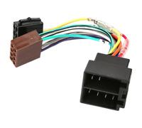 Audioproject A196 - Car Speaker Wire Harness Aftermarket Stereo Connector- compatible with VW Opel Mercedes Renault-terminal 15+30 extenssion Auto-Radio bypass cable