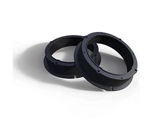 Audioproject A201 165 mm pair of speaker rings for VW Golf 4 + 5, Passat 3B/BG, Polo 9N & Beetle, Audi A2, Seat Leon & Toledo, Skoda Fabia & Yeti