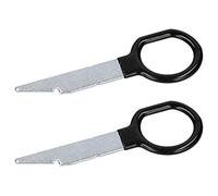 Audioproject A389 - Car radio unlocking tool 2 piece set rubberized unlocking for VW Audi Seat Skoda Mercedes Ford Navi MFD-2 RNS-E RCD