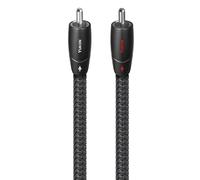 AudioQuest 0.5m Yukon RCA Audio Cable - Black, 0.5m, Male-to-Male, High Speed, Indoor, 3 Pins, 1 Count, Compatible with Music Player, Amplifier, Speaker