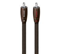 AudioQuest 1m Mackenzie RCA audio cable Black - Audio Cables (RCA, RCA, 1 m, Black)