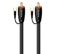 audioquest 2 m Black Lab RCA Cable Black - Audio Cable RCA Copper 2 m