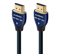 AudioQuest Blueberry 18 2.1 HDMI Cable - 4K/8K Ultra HD, in-Wall Rated, High-Speed, 18Gbps, HDR, eARC - 0.75m