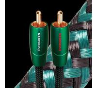 AudioQuest Evergreen 1M Male RCA to RCA Analog Audio Interconnect Cable