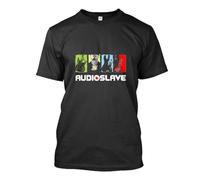 Audioslave Rock Band Graphic Logo T-Shirt M L XL 2XL 3XL BlackMedium