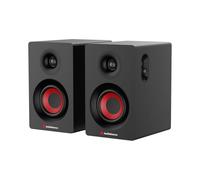 Audiosource Bookshelf 30W RMS Powered Desktop Speaker Bluetooth | 2 Way Bookshelf Speakers, 30W RMS Powered Desktop Speakers, Hi-Fi PC Gaming and Music System