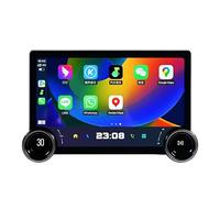 AudioTune 10.1 Inch Car Radio with Android 13 Screen, Apple Carplay Android Wireless Car Stereo Bluetooth Radio Car Display, Car Play Monitor with Navigator + USB FM Knobs