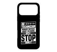 Audiovisual Engineer Technician Stop Doing Audiovisual Tech Case for iPhone 17 Pro Max