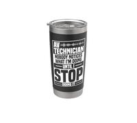 Audiovisual Engineer Technician Stop Doing Audiovisual Tech Stainless Steel Insulated Tumbler