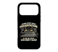 Audiovisual Technician Behind Every Presentation Case for iPhone 17 Pro Max