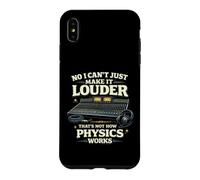 Audiovisual Technician Can't Make It Louder Physics AV Case for iPhone XS Max