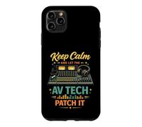 Audiovisual Technician Funny AV Tech Sound Engineer Mix Case for iPhone 11 Pro Max