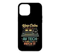 Audiovisual Technician Funny AV Tech Sound Engineer Mix Case for iPhone 12 Pro Max
