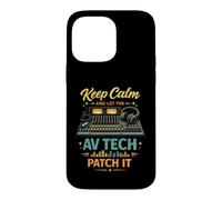 Audiovisual Technician Funny AV Tech Sound Engineer Mix Case for iPhone 14 Pro Max