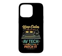 Audiovisual Technician Funny AV Tech Sound Engineer Mix Case for iPhone 15 Pro Max