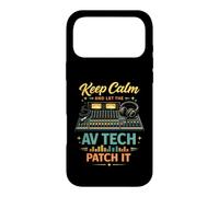 Audiovisual Technician Funny AV Tech Sound Engineer Mix Case for iPhone 17 Pro Max