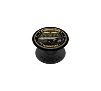 Audiovisual Technician Mixing Console Sound Engineer PopSockets Adhesive PopGrip