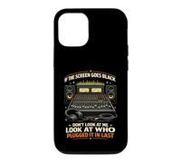 Audiovisual Technician Screen Goes Black Who Plugged It In Case for iPhone 12/12 Pro