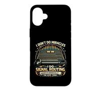 Audiovisual Technician Signal Routing Miracles Case for iPhone 16 Plus