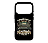 Audiovisual Technician Signal Routing Miracles Case for iPhone 17 Pro