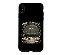 Audiovisual Technician Signal Routing Miracles Case for iPhone XS Max