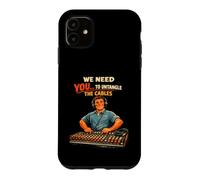 Audiovisual Technician Untangle The Cables AV Tech Case for iPhone 11