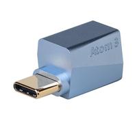 Audirect ATOM3 Decoder Headphone Amplifier,ESSS9280 AC PRO Chip,High-Performance DAC Portable Mobile Phone Decoder DAC Headphone Amplifier PCM768/SD512,Suitable for Smartphones