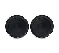 Audison AP 6.5P Car Woofers 165 mm Pair with 38 mm Voice Coil, 330 W Power, Extended Frequency Response, Bluetooth Connectivity, Flush Mount, 2.0 Channel