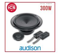 Audison APK 165 6.5" 2-Way 300W Prima Component Woofer Tweeter Speaker Set