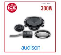 Audison APK 165 Prima Ser 6.5" 2-Way 300W Prima Component Speaker System - Black