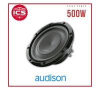 AUDISON APS 8D 250W RMS + 0.7" MDF, SEALED, RECOMMENDED, DAMPED, SMALL-SIZE BOX