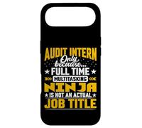 Audit Intern Job Title Funny Audit Student Trainee Beginner Case for iPhone Air