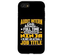 Audit Intern Job Title Funny Audit Student Trainee Beginner Case for iPhone SE (2020) / 7/8