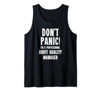 Audit Quality Manager Tank Top