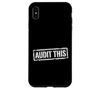 Audit This Accountant Financial Tax Analysis Bookkeeper Case for iPhone XS Max