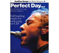 AUDITION SONGS FOR MALE SINGERS 4 PERFECT DAY... PVG BOOK/CD