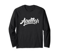 Auditor Audit Accounting Accountant Bookkeeper Long Sleeve T-Shirt
