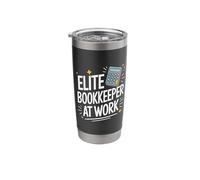 Auditor CPA Accounting Accountancy, Bookkeeper Energy Stainless Steel Insulated Tumbler