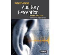 Auditory Perception: An Analysis and Synthesis – Cambridge University Press