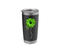 Auditory Processing Disorder Awareness Warrior Pretty Ribbon Stainless Steel Insulated Tumbler
