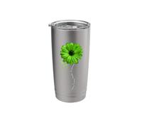 Auditory Processing Disorder Awareness Warrior Pretty Ribbon Stainless Steel Insulated Tumbler