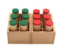 Auditory Sensory Toys | Wooden Sensory Early Learning - Kids Auditory Training Sound Cylinders,for Boys Girls Preschool Home Indoor Kindergarten Birthday Christmas