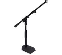 Audix STANDKD Heavy-Duty Pedestal Mic Stand - Telescoping Boom for Kick Drum & Guitar Cabinets - Compact & Durable
